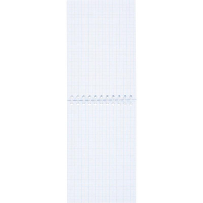 Блокнот А6 в клетку 80 л на гребне Attache Selection Fluid фиолетовый - фото 3