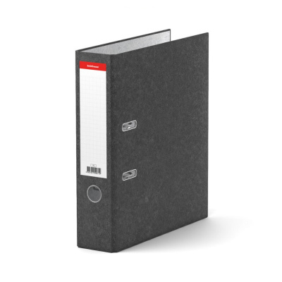 Папка-регистратор А4 70 мм Erich Krause Basic серая - фото 3