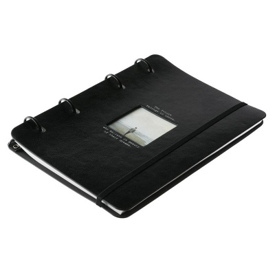 Бизнес-тетрадь А5 в клетку 120 л на кольцах InFolio Window - фото 3