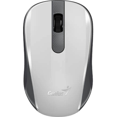 Мышь компьютерная беспроводная Genius NX-8008S (31030028403) бело-серый - фото 3