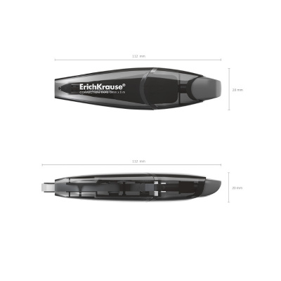 Корректирующая лента 5 мм x 6 м Erich Krause Megapolis с фиксацией аппликатора - фото 2