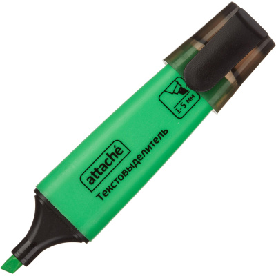 Набор текстовыделителей 4 цвета Attache Colored (толщина линии 1-5 мм) - фото 3