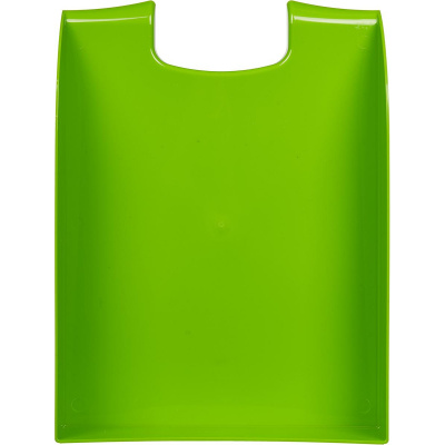 Лоток для бумаг горизонтальный зеленый Attache Fantasy пластик - фото 3