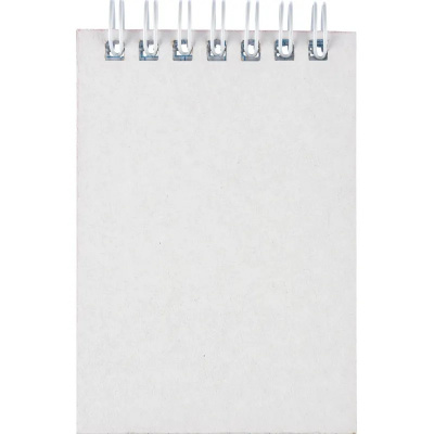 Блокнот А7 в клетку 60 л на спирали Attache цвет обложки бордо - фото 3