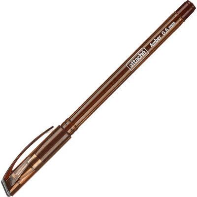 Ручка шариковая Attache Amber 0.6 мм синяя - фото 4