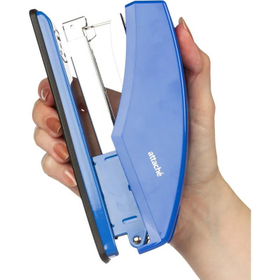 Степлер канцелярский до 60 листов Attache Cliff синий - фото 5