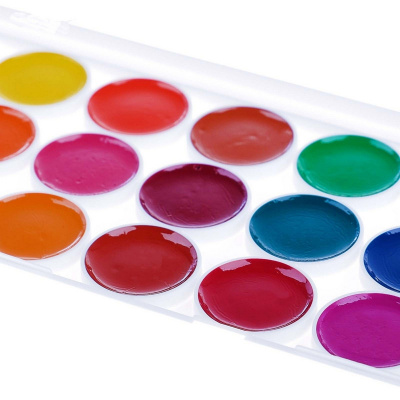 Краски акварельные 16 цветов без кисти Луч Zoo - фото 2