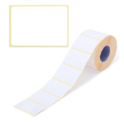 Термоэтикетки 58х40 мм белые ТермоЭко (1 рулон 700 шт) - фото 1