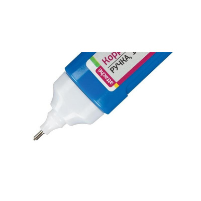 Корректирующий карандаш 12 мл Attache на быстросохнущей основе цвет корпуса в ассортименте - фото 3