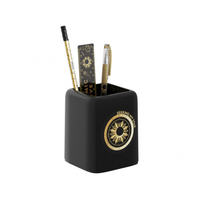 Набор настольный пластиковый 4 предмета ErichKrause Forte, ассорти из 4 дизайнов - фото 4