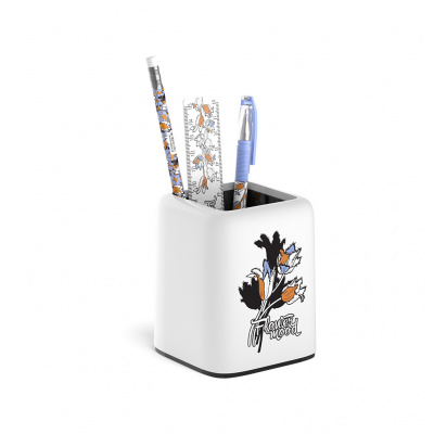 Набор настольный пластиковый 4 предмета ErichKrause Forte, ассорти из 4 дизайнов - фото 3