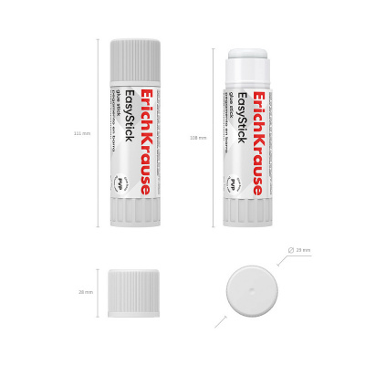 Клей-карандаш 30 г Erich Krause Standard - фото 3