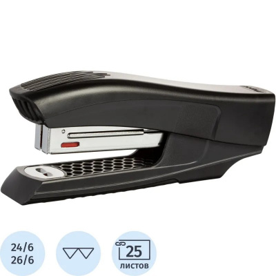 Степлер канцелярский до 25 листов Maped Greenlogic черный - фото 1