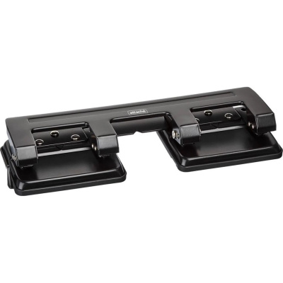 Дырокол на 4 отверстия до 15 листов Attache черный - фото 3