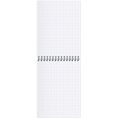 Блокнот А5 в клетку 50 л на спирали GRAFO - фото 2