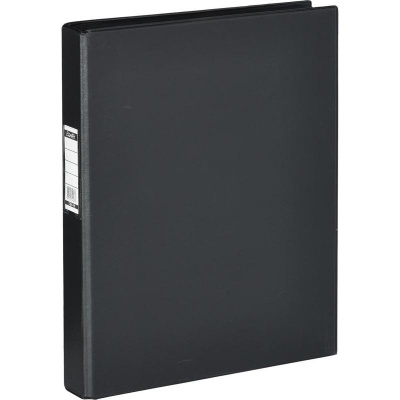 Папка на 4-х кольцах А4+ 35 мм до 200 листов Bantex черная - фото 1