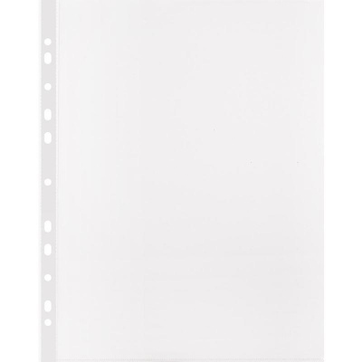 Файл-вкладыш А4 35 мкм прозрачный рифленый Attache (уп. 100 шт) - фото 1