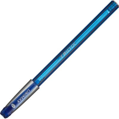 Ручка шариковая Unomax (Unimax) Trio DC tinted 0.5 мм синяя - фото 5