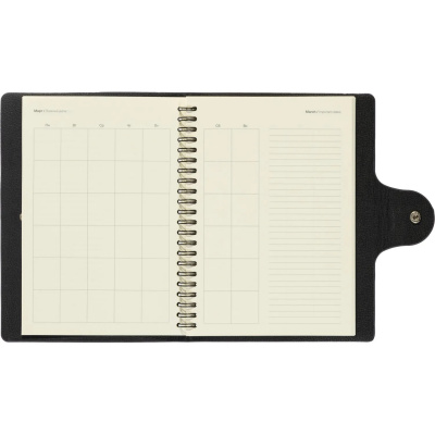 Ежедневник недатированный А5 искусственная кожа 96 л Attache Selection Fluid бирюзовый - фото 16