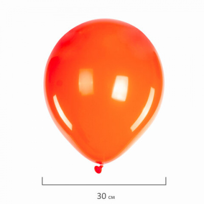 Шары надувные 30 см Золотая сказка в ассортименте (уп. 50 шт) - фото 2