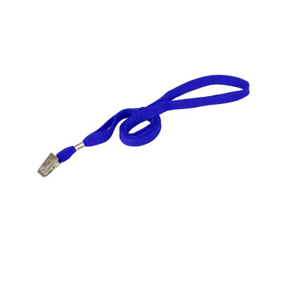 Держатель для бейджа с клипом Lite синий - фото 1