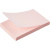 Блок для записей с клеевым краем 76х51 мм Attache розовый (1 блок, 100 листов) - фото 2
