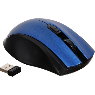Мышь компьютерная беспроводная Acer OMR031 (ZL.MCEEE.008) черно-синяя - фото 4