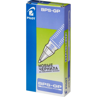 Ручка шариковая Pilot BPS-GP-F 0.22 мм синяя - фото 2