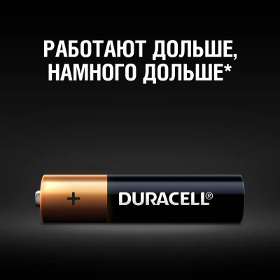 Батарейки DURACELL BASIC ААA/LR03-4BL - фото 5