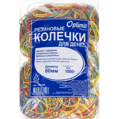 Резинка универсальная 60 мм цветная 1000 г - фото 3
