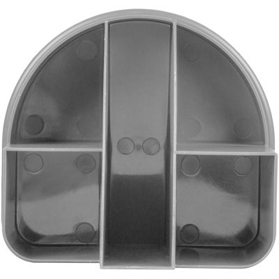 Подставка-органайзер для канцелярских мелочей 5 отделений Attache Авангард серая  - фото 2