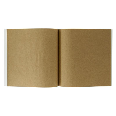 Скетчбук А5 из крафт бумаги 40 листов на скрепке Kroyter - фото 2