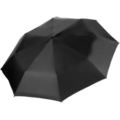 Зонт автоматический складной черный - фото 5