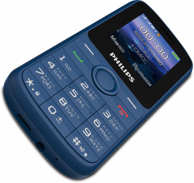 Мобильный телефон Philips E2101 Xenium синий, цена, описание, фото 3 Мобильный телефон Philips E2101 Xenium синий - фото 3