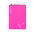 Блокнот А6 с пластиковой обложкой в клетку 80 л на спирали Erich Krause Silhouette, розовый, цена, описание, фото 6 Блокнот А6 с пластиковой обложкой в клетку 80 л на спирали Erich Krause Silhouette, розовый - фото 6