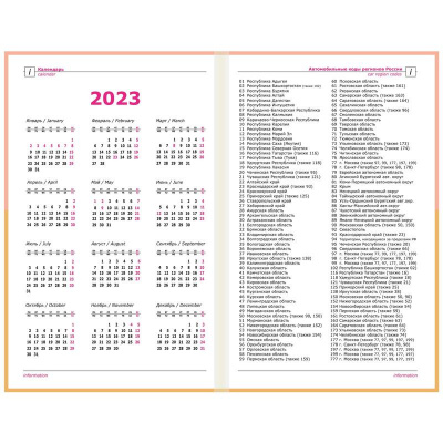 Ежедневник датированный 2023 А5 7БЦ 160 л Attache Economy Flakes розовый, цена, описание, фото 3 Ежедневник датированный 2023 А5 7БЦ 160 л Attache Economy Flakes розовый - фото 3