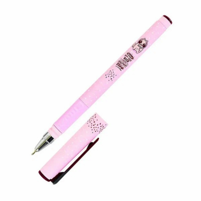 Ручка шариковая Lorex Double Soft Illegally Cute Sherlock Cat 0.7 мм синяя - фото 1