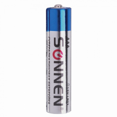Батарейка Sonnen Super Alkaline AAA/LR03/24A 4шт/уп - фото 2