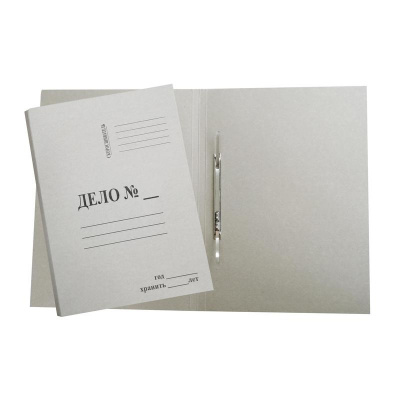 Скоросшиватель картонный немелованный A4 до 200 листов Attache Дело белый (плотность 360 г/м²), цена, описание, фото 1 Скоросшиватель картонный немелованный A4 до 200 листов Attache Дело белый (плотность 360 г/м²) - фото 1