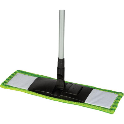 Швабра флаундер Parlo 43x13x1 см с МОПом микрофибра в ассортименте - фото 3