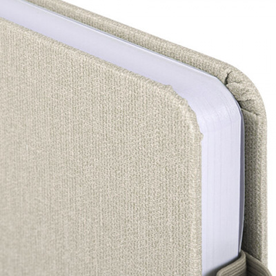 Ежедневник недатированный А5 экокожа 136 л Brauberg Finest бежевый - фото 10