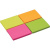 Блок для записей с клеевым краем 38х51 мм Attache Selection неоновый 4 цвета (4 блока по 50 листов) - фото 2