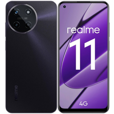 Смартфон Realme RMX3636 11 128Gb черный (631011000554) - фото 1