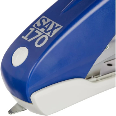 Степлер канцелярский до 40 листов Sax 170 синий - фото 8