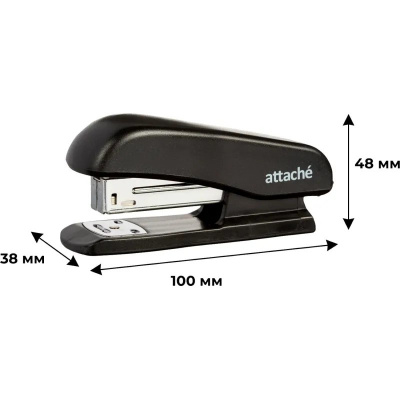 Степлер канцелярский до 20 листов Attache Economy черный - фото 5