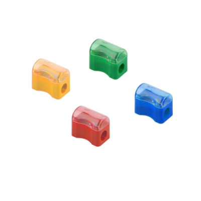 Точилка для карандашей с контейнером Attache Сундучок цветная - фото 1