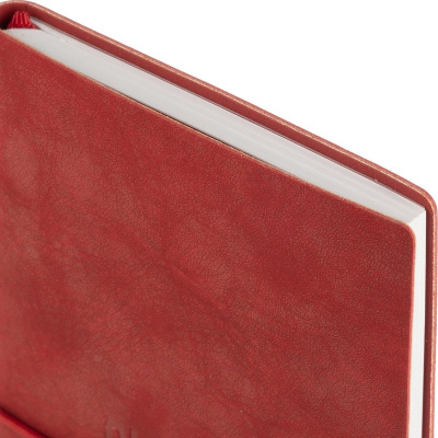 Еженедельник датированный нестандарт (175х95) искусственная кожа 64 л Escalada красный с фикс.рез. - фото 19