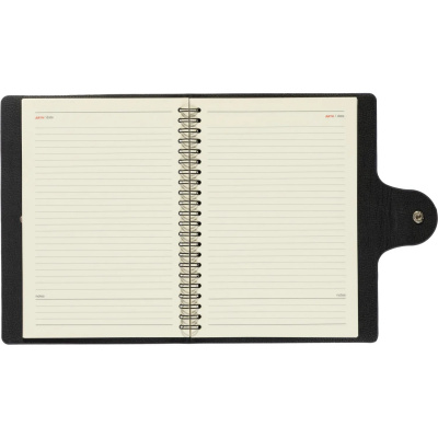 Ежедневник недатированный А5 искусственная кожа 96 л Attache Selection Fluid бирюзовый - фото 6