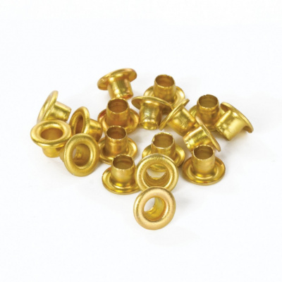 Люверсы для дырокола d=4.8 мм Attache золотистые (уп. 250 шт) - фото 1