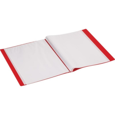 Папка файловая А4 20 мм на 40 файлов Attache красная - фото 2